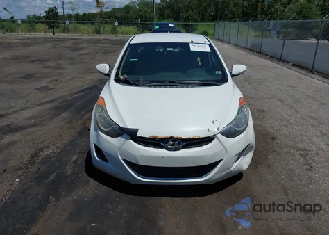 2012 Hyundai Elantra Gls from USA, damaged, VIN 5NPDH4AE5CH084156